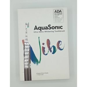 AquaSonic Ultra Whittening Tooth Brush Charcoal Mettallic